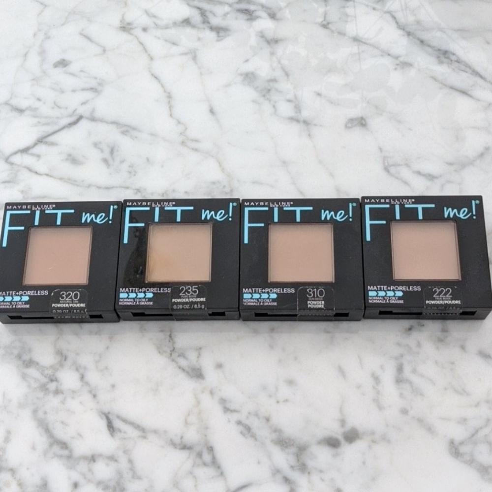 Maybelline FIT me Matte and Poreless Powder Bundle